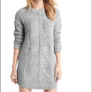 NWT Gap Cable Knitted Sweater Dress/Tunic